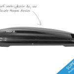 Dakkoffer Hapro Carver 8.5 Brilliant Black Special Edition (550 Liter)