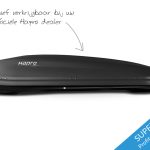 Dakkoffer Hapro Carver 8.5 Anthracite (550 Liter)