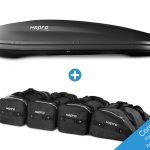 Dakkoffer Hapro Carver 6.5 Anthracite + Hapro Dakkoffer Tassenset Combi-Deal